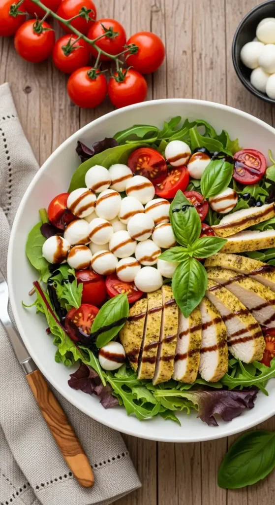 High-Protein Chicken Salad Recipes for Meal Prep: 7 Easy Ideas for the Week 8 Pesto Caprese