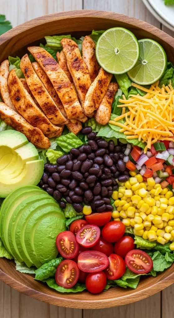 High-Protein Chicken Salad Recipes for Meal Prep: 7 Easy Ideas for the Week 5 Southwest chipotle chicken salad with black beans and avocado