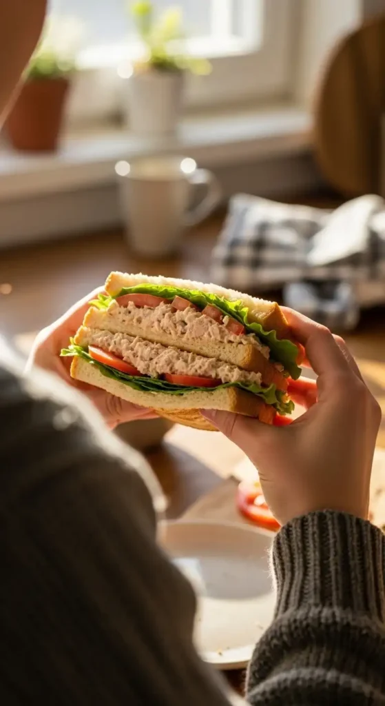 The Best Tuna Salad Sandwich Recipe (Ready in 10 Minutes!) 6 The best healthy tuna salad sandwich