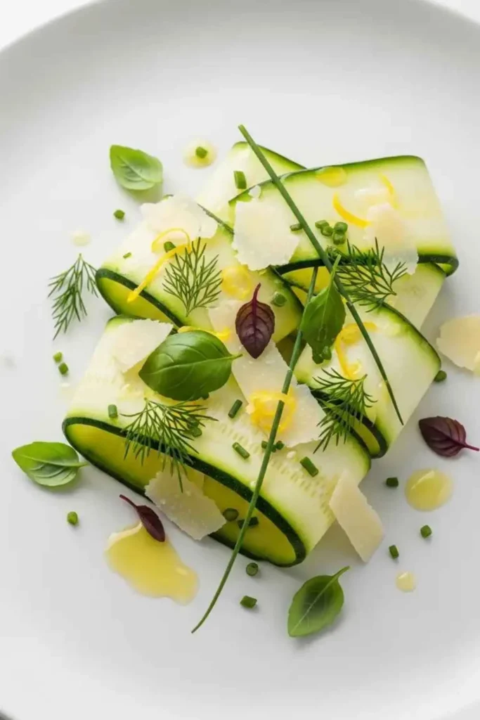 15 Best Summer Salad Recipes with Fresh Vegetables 12 Elegant zucchini ribbon salad with parmesan and lemon